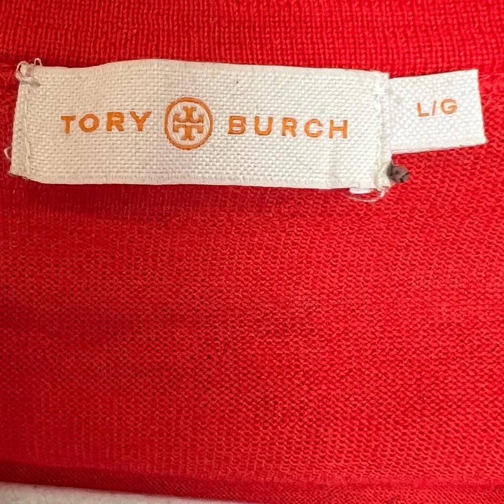 Tory Burch 100% Merino Wool‎ Sweater Cardigan- Large